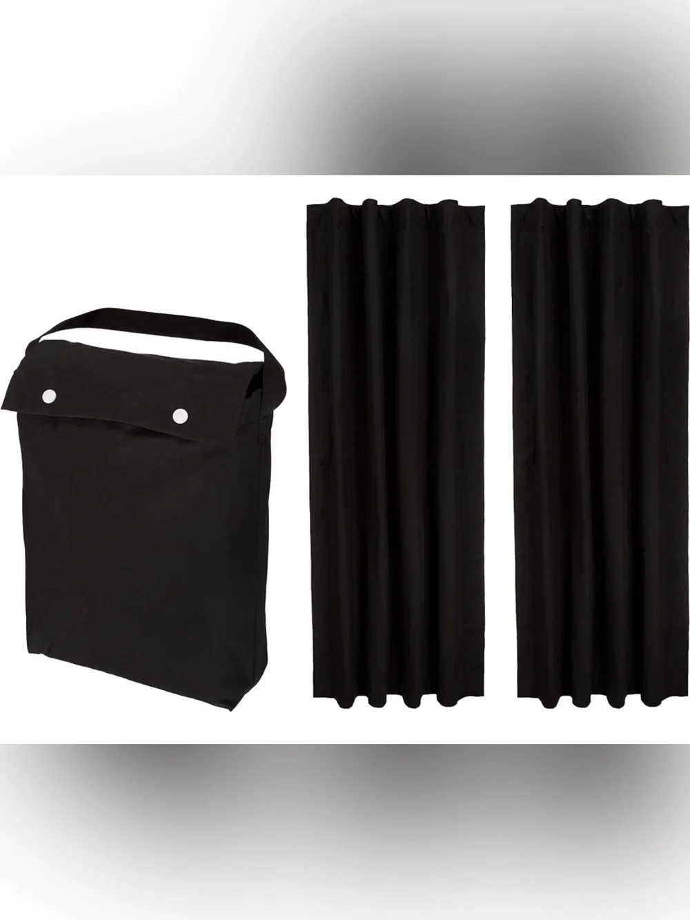 Portable Energy Saving Noise Reducing Blackout Curtain Shade with Suction Cups